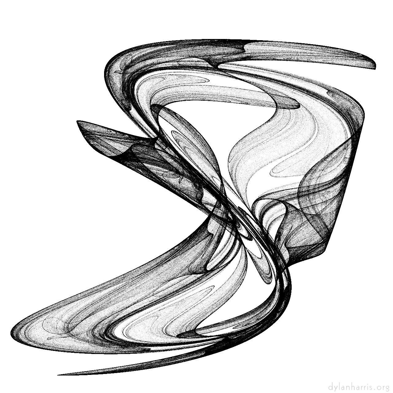 image: attractors - bw :: quad