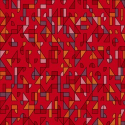 image from shape and mondrian styles