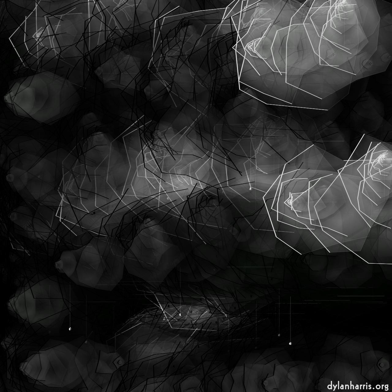 image: abstract shapes - vector :: transparent strings