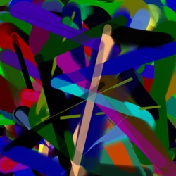 image from animated procedural