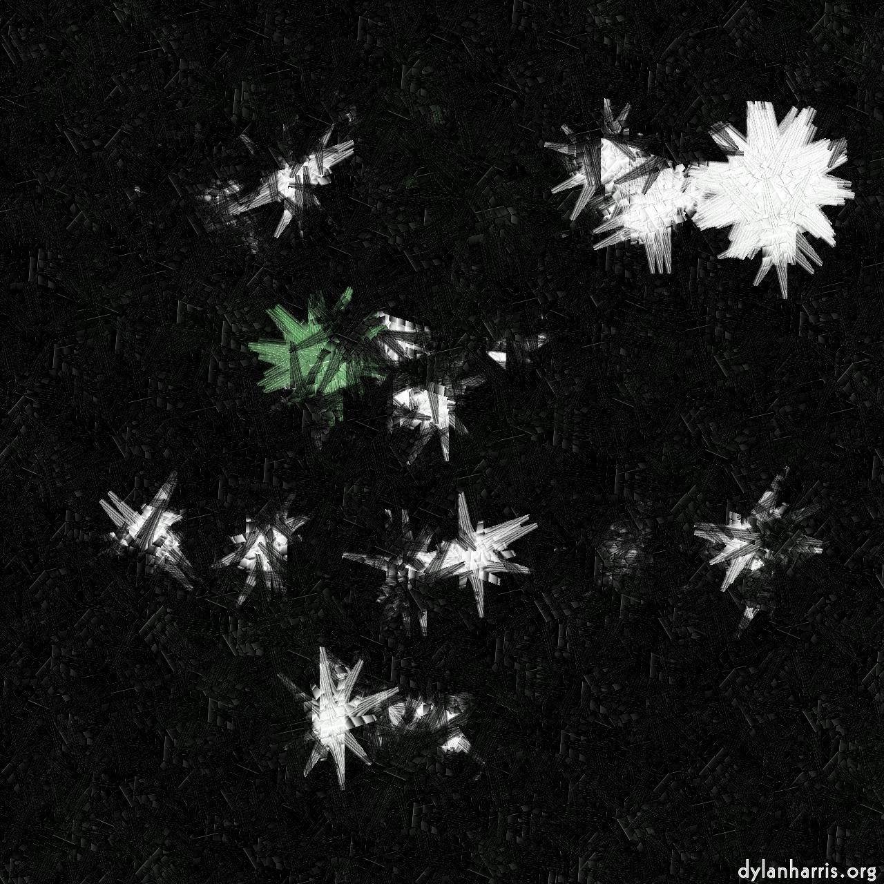 image: shape brush :: snow flakes