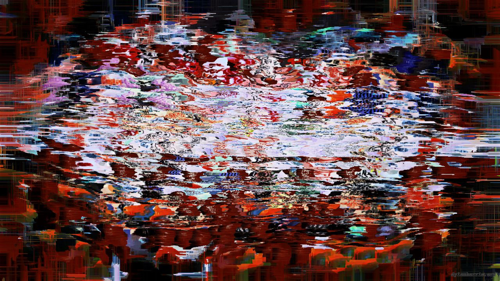 Image 'reflets — paint action sequence — abstract representation 1 2'.