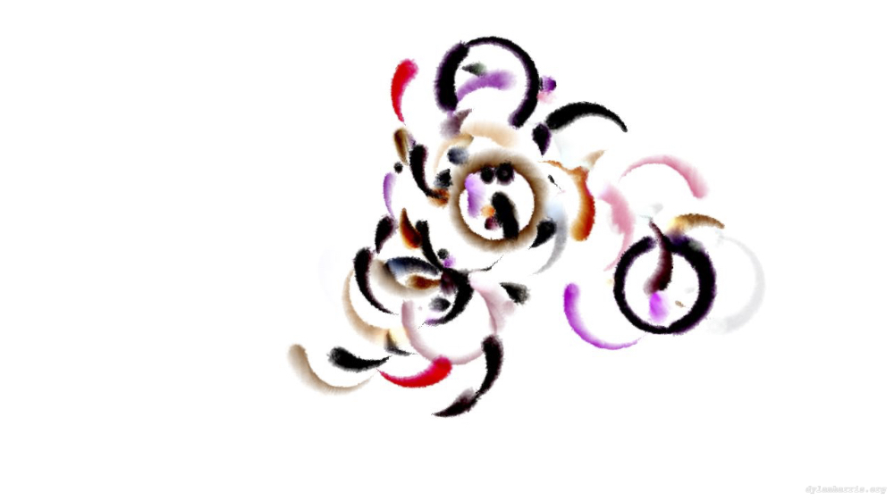 Image 'reflets — paint action sequence — generative exp 2 3'.