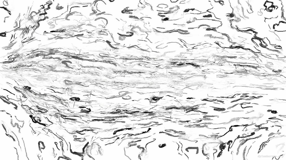 Image 'reflets — paint action sequence — sketch 1 4'.
