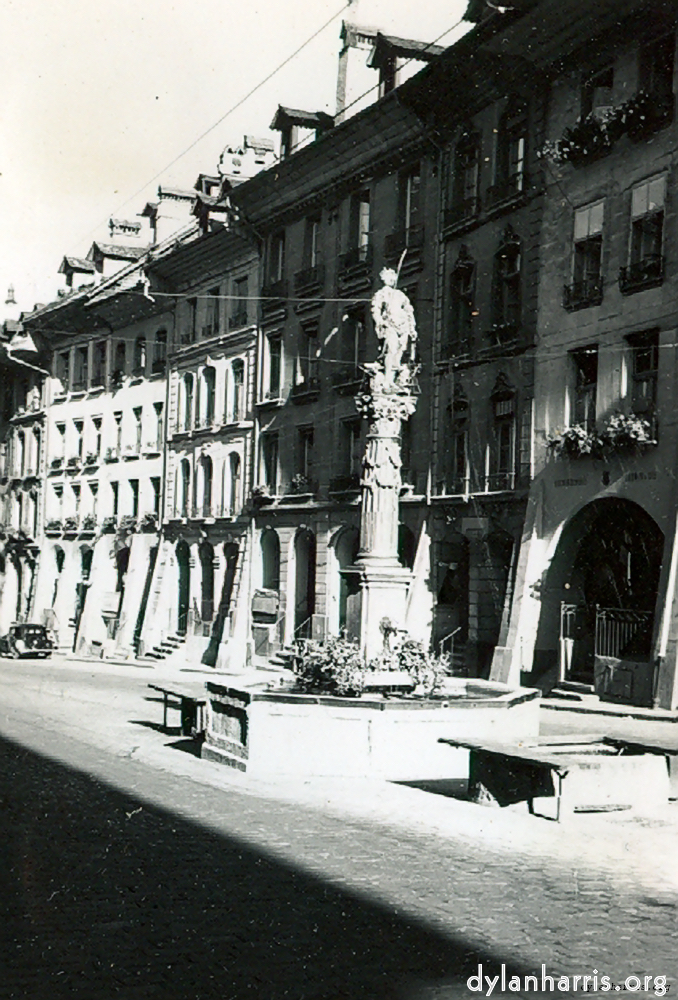 image: The Fountain and Statue of Justice, in the Street of Justice.
