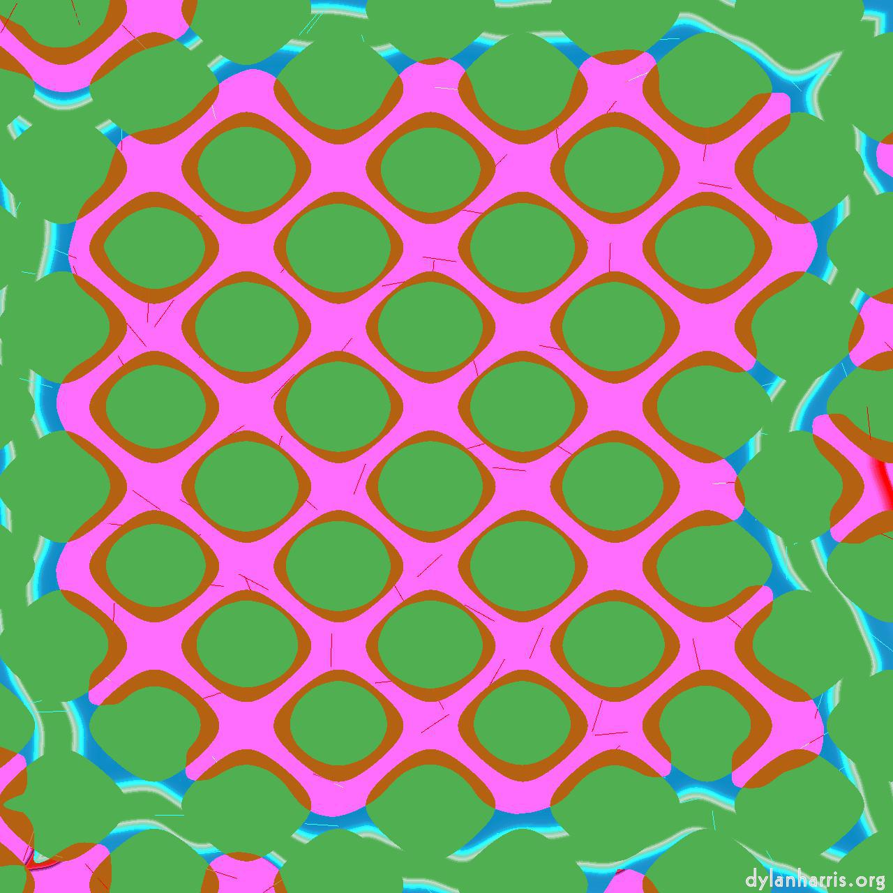 Image: op art 1 :: colour grid 5