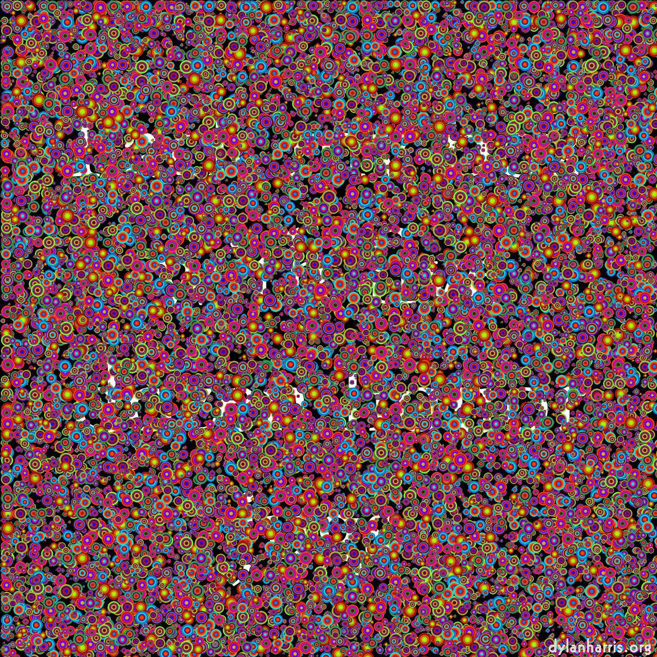 Image: mosaic scatters :: circles for manual scatter