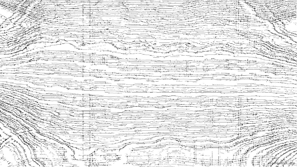 Image 'reflets — paint action sequence — bw sketch examples 1 5'.