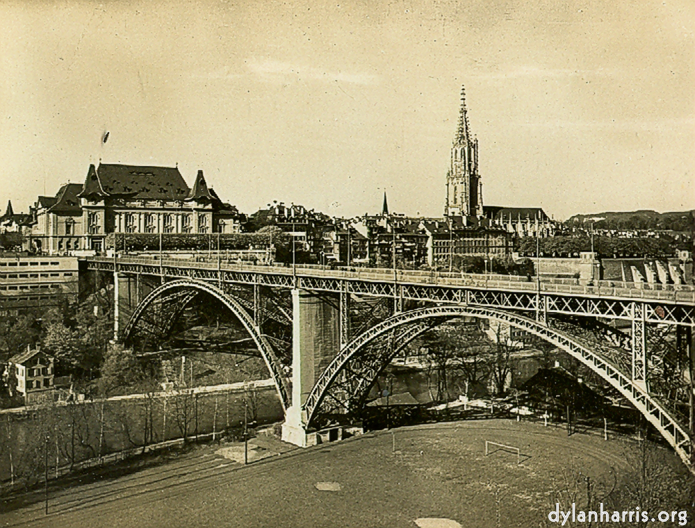 Postcard [[ Kirchenfeld Bridge, the Casino & the Cathedral. ]]