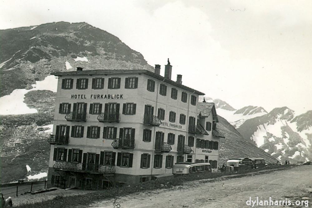 Image: Furkablick Hotel, 8000 ft.