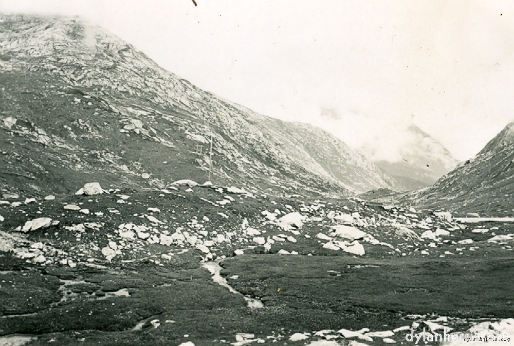 image: St. Gotthard Pass. Looking North.