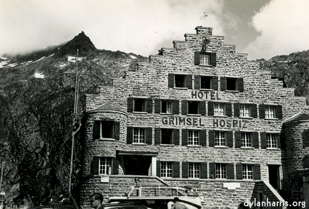 image: Hotel Grimsel Hospice, 6,450 ft.