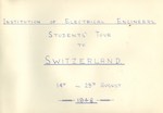 Second image from the photoset 'IEE tour switzerland august 1948'.