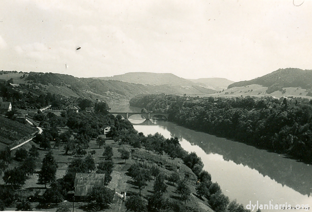 Rhine from Railbridge looking East.