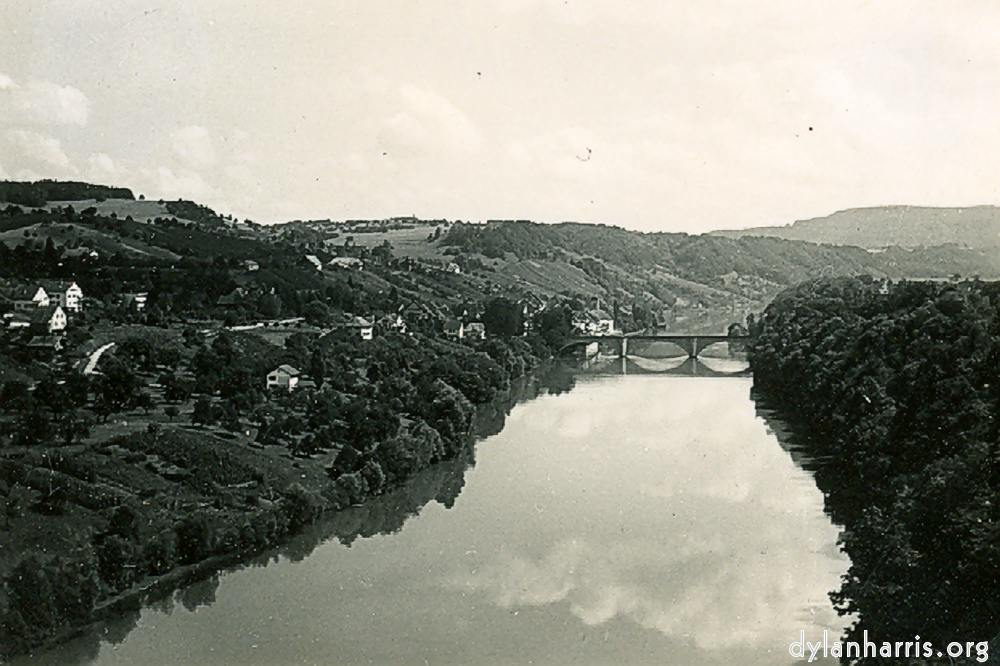 Rhine from Railbridge looking East.