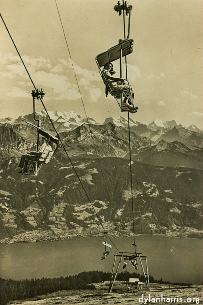 Image: Postcard [[ Beatenberg Ropeway. ]]