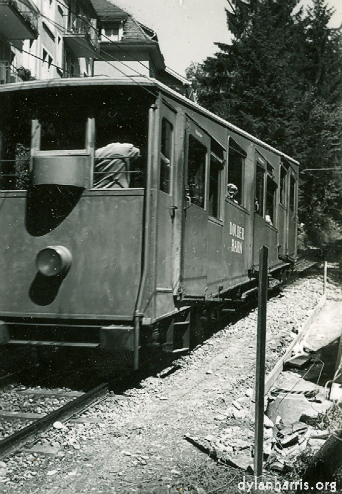 One of the Furniculais - the Dolderbahn.